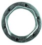 Dixon W6-BMF 3/4" WINGSTYLE BULKHEAD MOUNTING Body Material: STEEL Body Size: 3/4"
